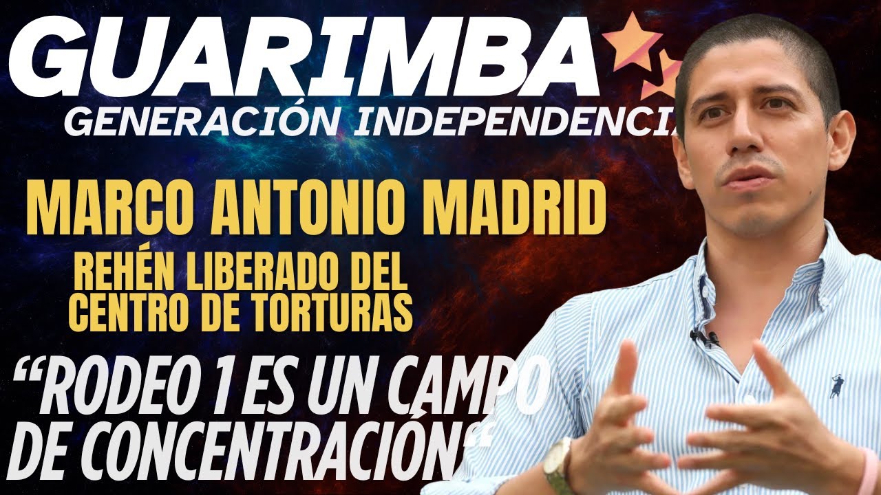 MARCO ANTONIO MADRID - A DÍAS DE SER LIBERADO: 