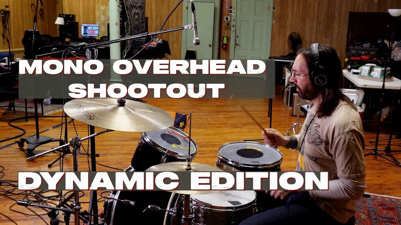 One-Mic Drum Recording: 5 Dynamic Mics Put to the Test