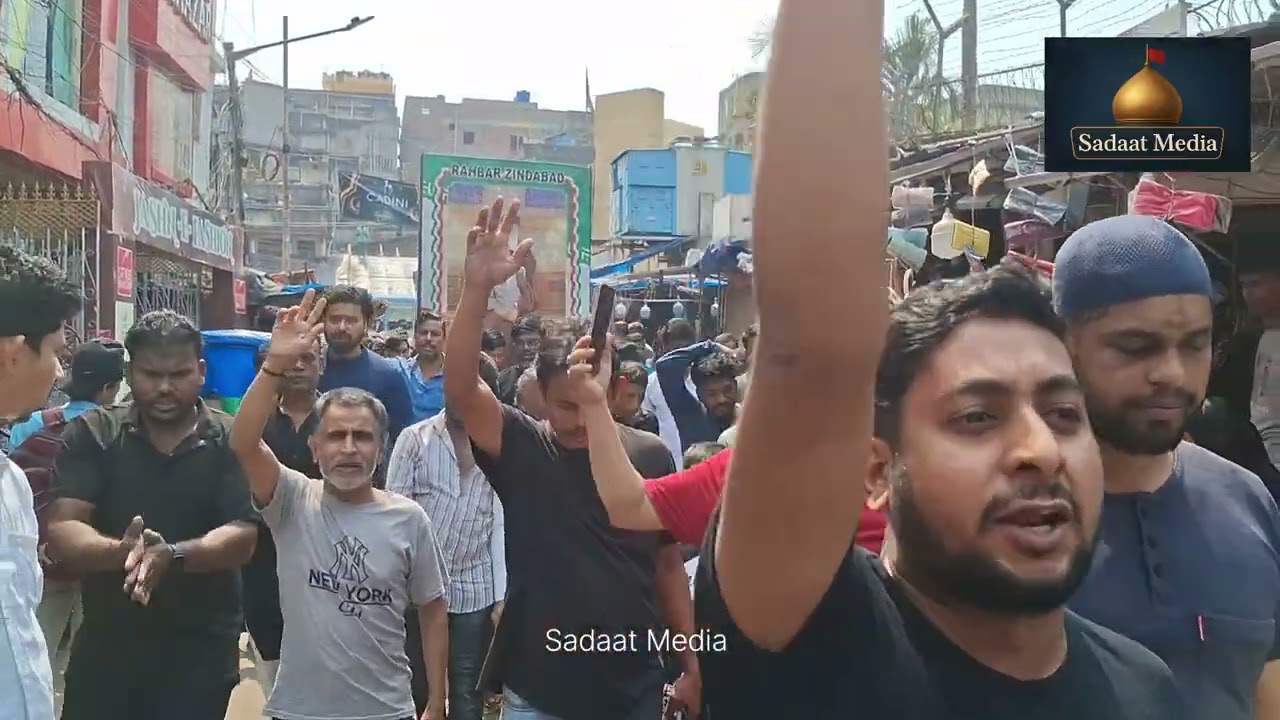 Protest against k*illing Ayatullah Syed Ali Khamenei 💔 