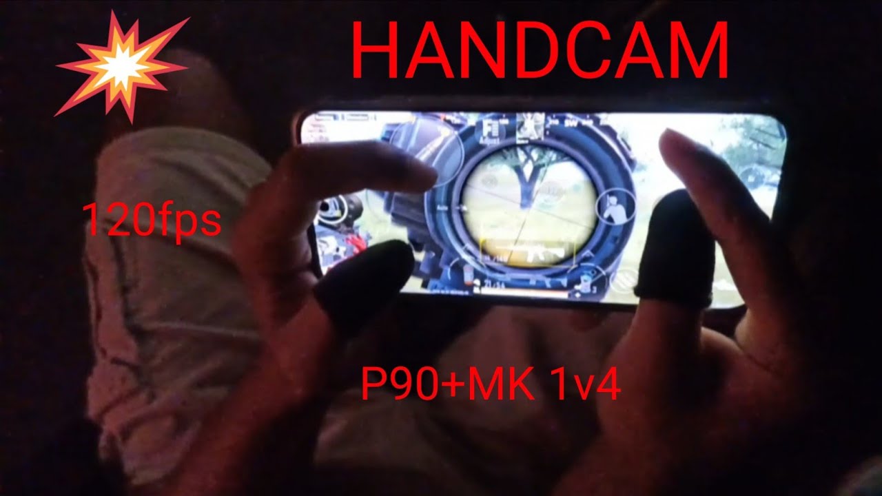 Smooth+120fps🔥 Handcam pubg Mobile Gameplay best P90+MK🤩 1v4 Clutches #pubgmobile #viralvideo 