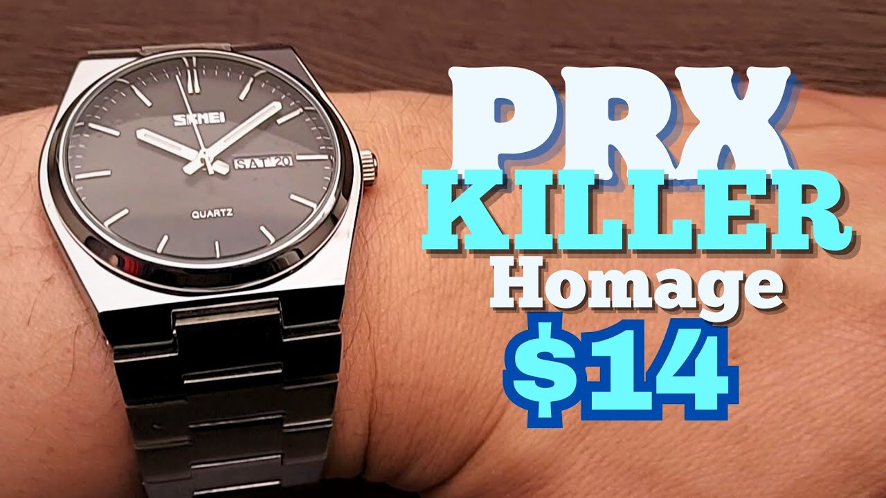 Tissot PRX Killer Homage By SKMEI 9288 Review | 40mm Quartz Integrated Steel Bracelet Sport Watch