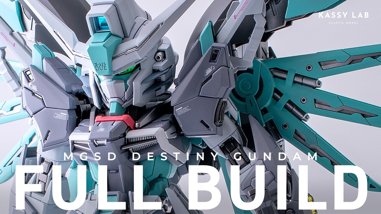 【ガンプラ全塗装】MGSDデスティニーガンダム｜Gunpla Custom Build