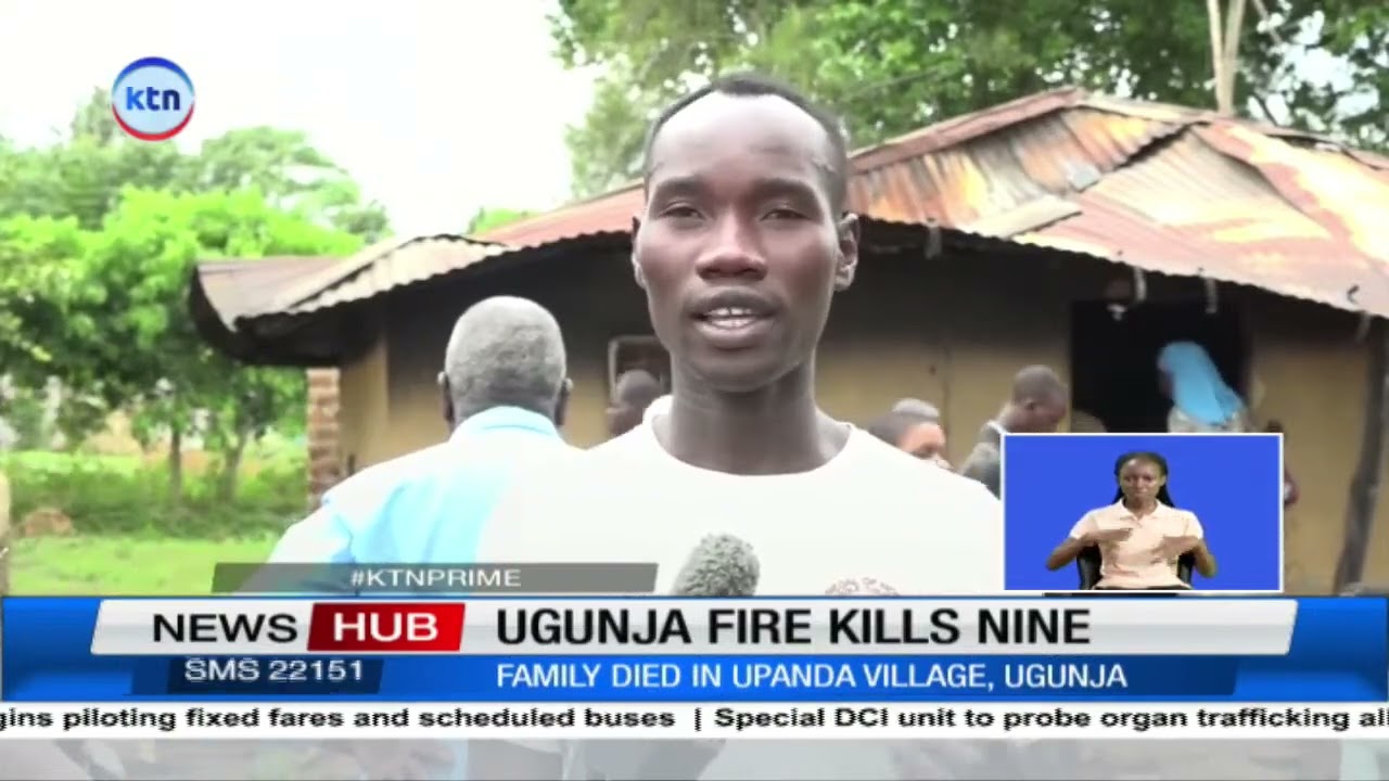 Deadly inferno claims lives of nine family members in Siaya county