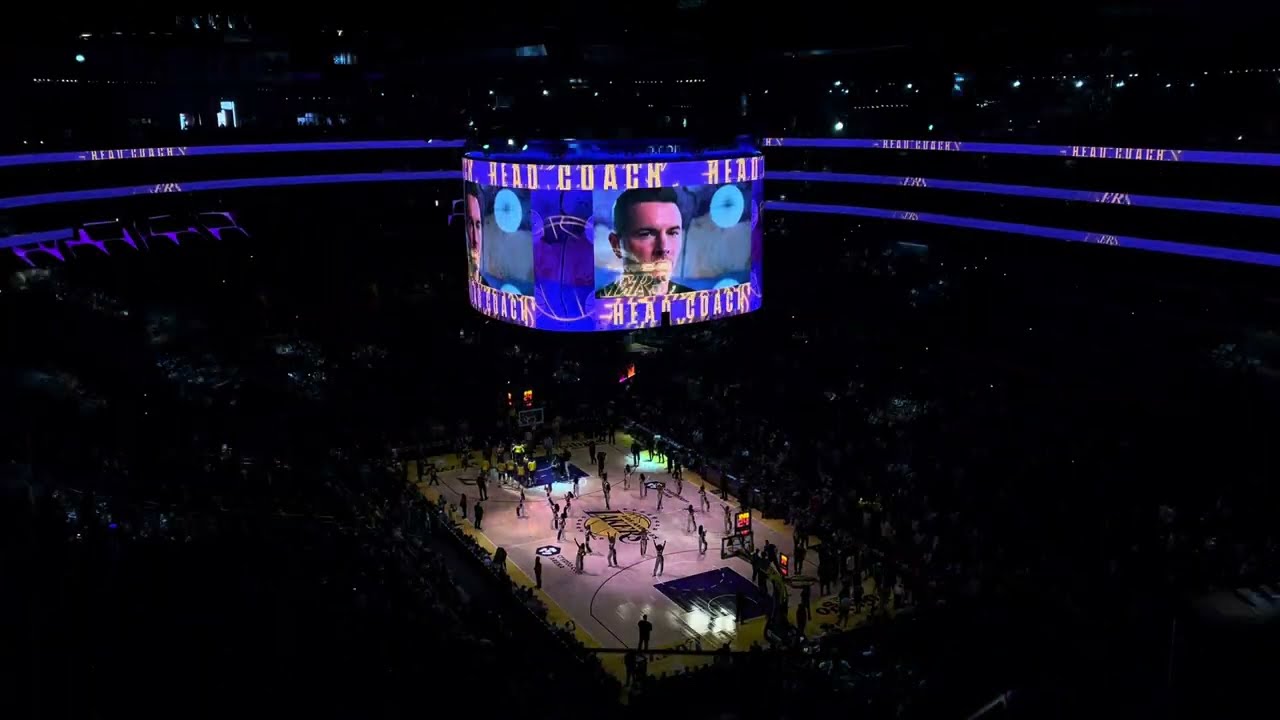 Los Angeles Lakers Player Introductions