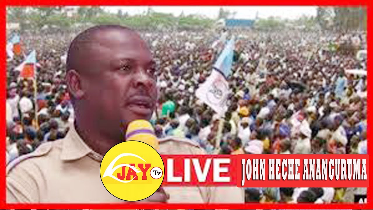 🔴LIVE: JOHN HECHE NA MNYIKA WANANGURUMAMUDA HUU SINGIDA