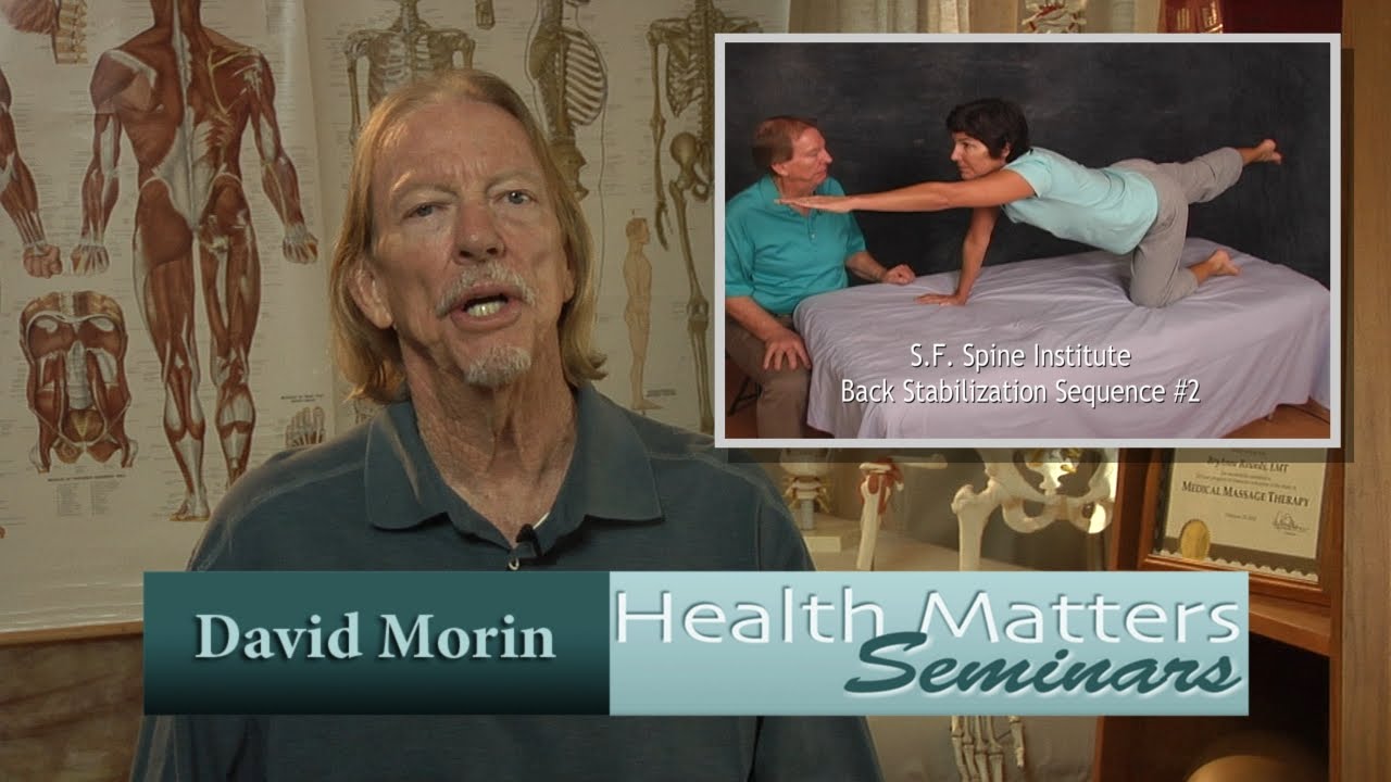 David Morin Medical Massage Therapy Clothes-on, No Oil Approach.