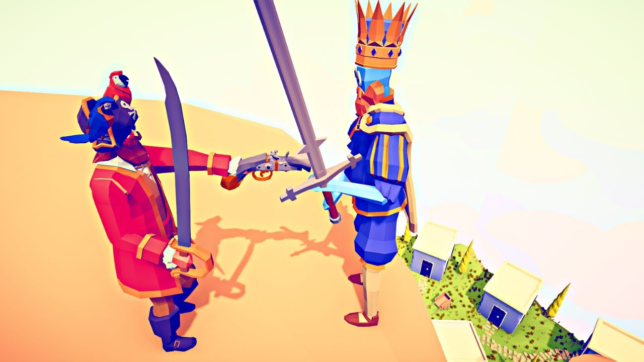 FUNNY 1v1 BATTLES! TABS | Captain on MOUNTAIN TOP vs Every Unit