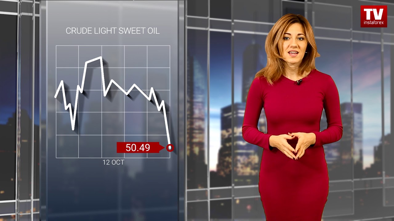 Oil prices falling &ndash; correction or bearish pressure? (12.10.2017)