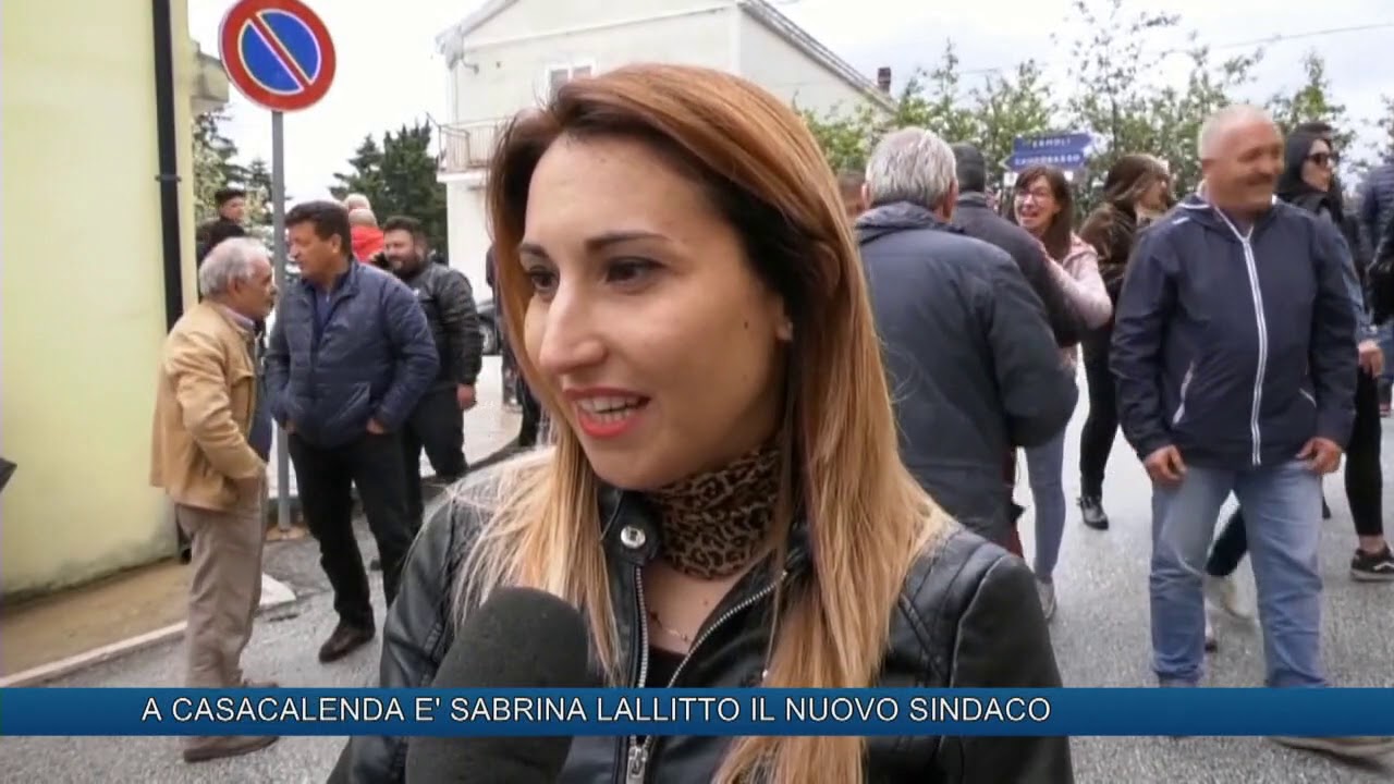 A CASACALENDA E' SABRINA LALLITTO IL NUOVO SINDACO