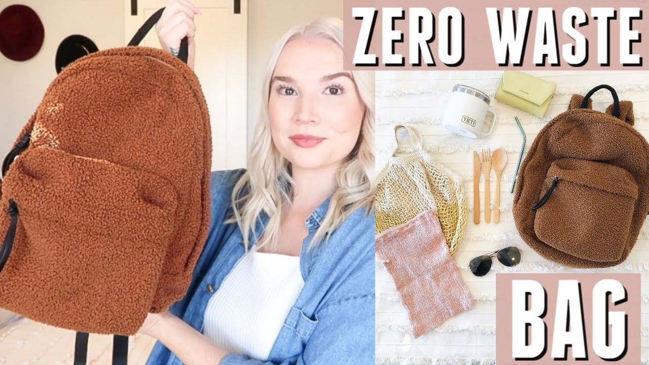 what's in my ZERO WASTE bag? | my sustainable essentials