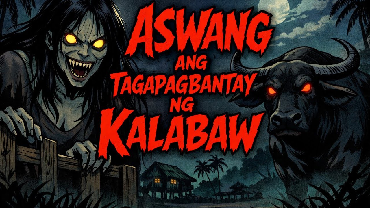  SIKRETO NG TUBIGAN: Bakit Puno ng Putik ang Bibig ng Bantay-Kalabaw sa Gabi / True Animated Horror