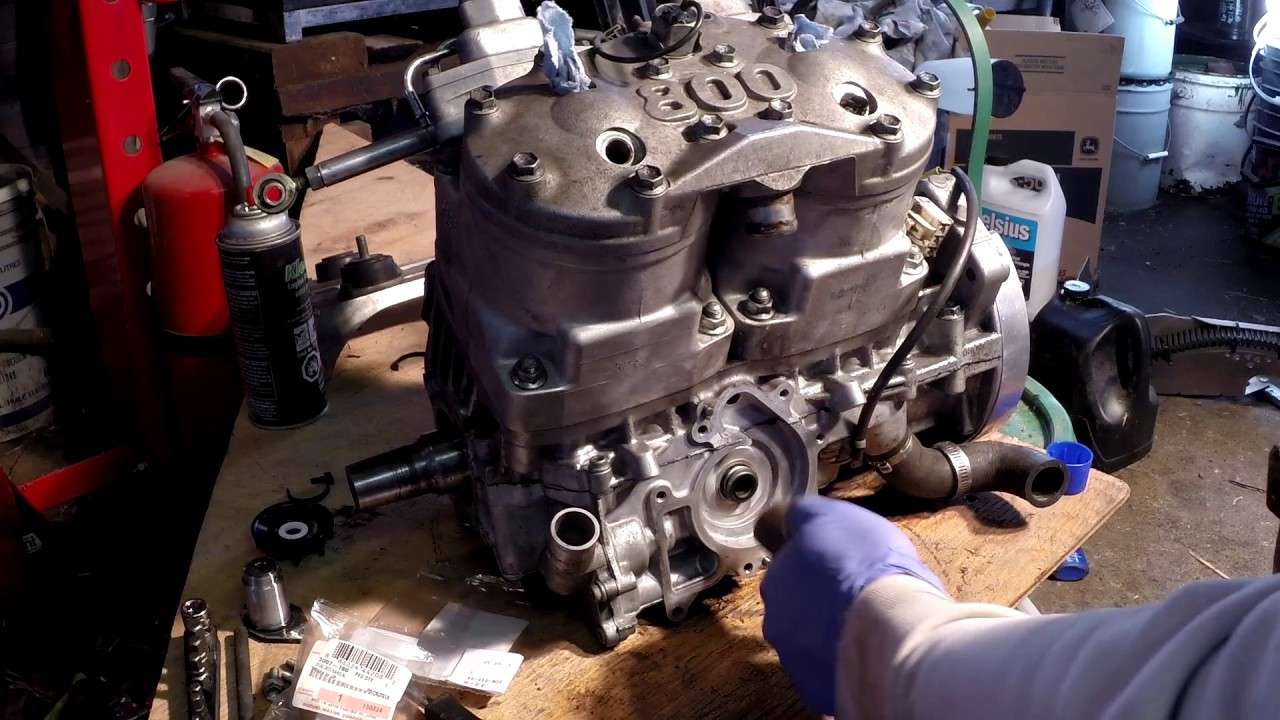 How To Arctic Cat Water Pump Shaft Seal Part 2