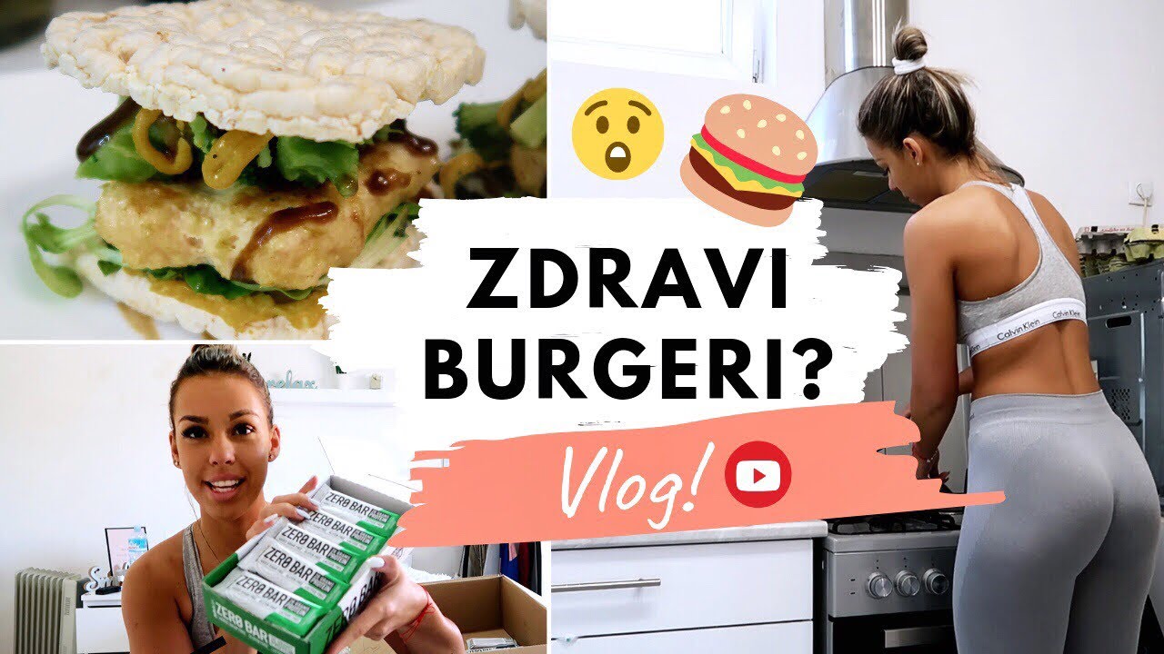 Vlog - Zdravi burgeri | Pansport Paket + Trening & Ishrana!