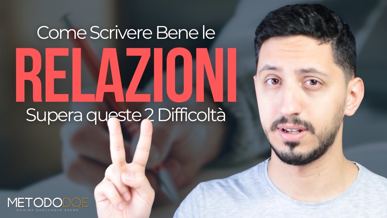Devi Scrivere una Relazione ma Non Sai Cosa e Come Fare? Segui Questa Strategia!