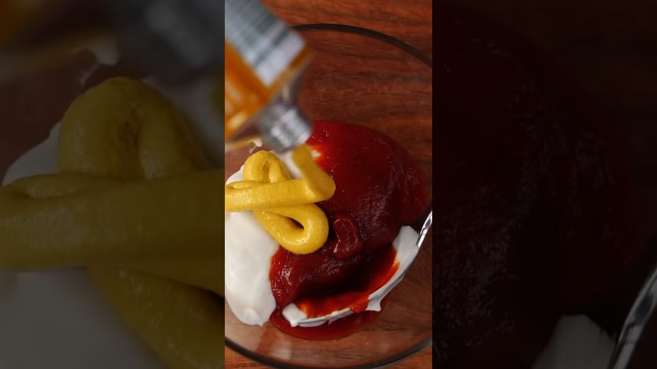 Schnelles Cocktailsaucen Rezept 🎉 #bbq #food #sauce