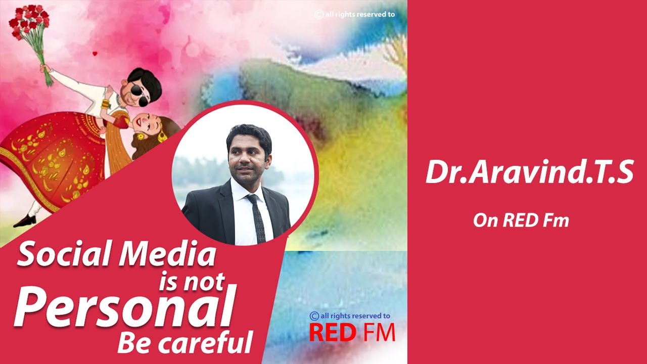 Social Media is not Personal - Dr. Aravind.T.S on Redfm #aravindts #socialmedia #draravind