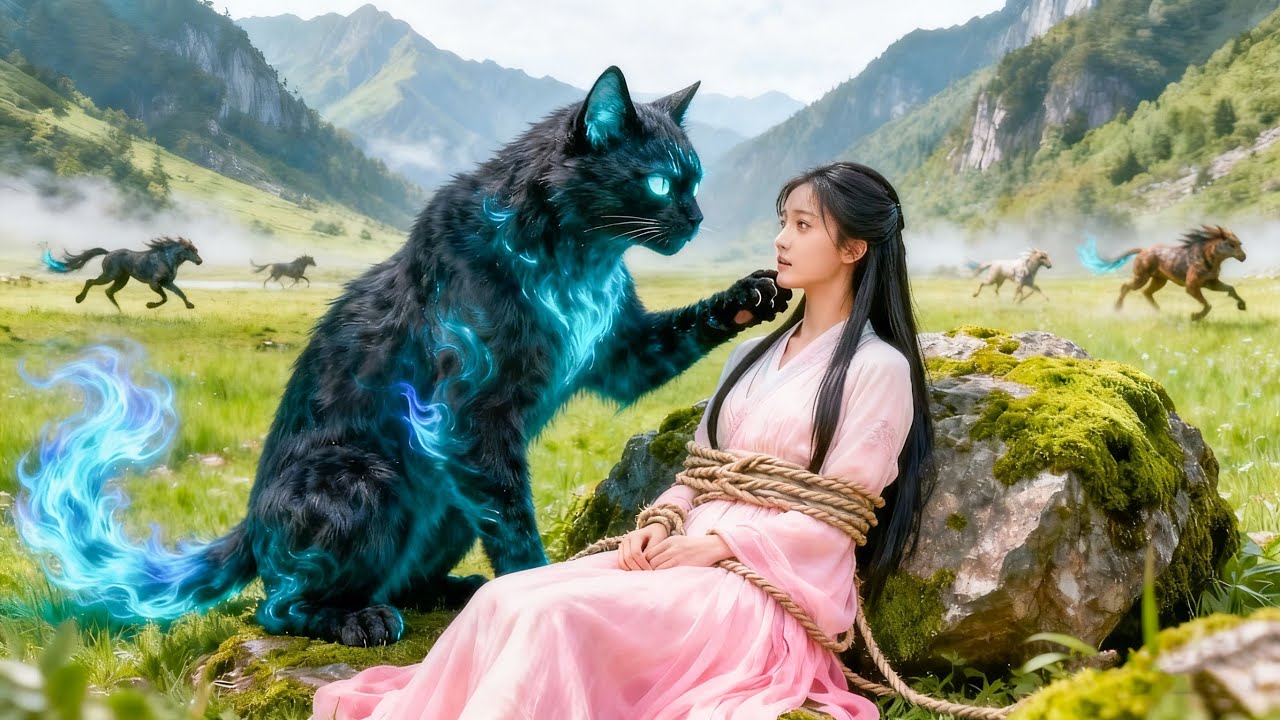 Girl falls off a cliff, meets an ancient beast and fate is rewritten