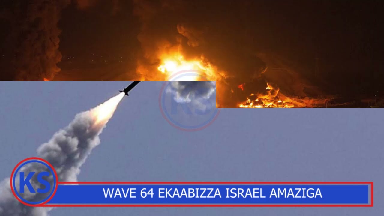 IRAN Ekoze 'Wave 64' N'ekuba Ben Gurion Airport, Military Base Za Israel Ne Base Ya America.