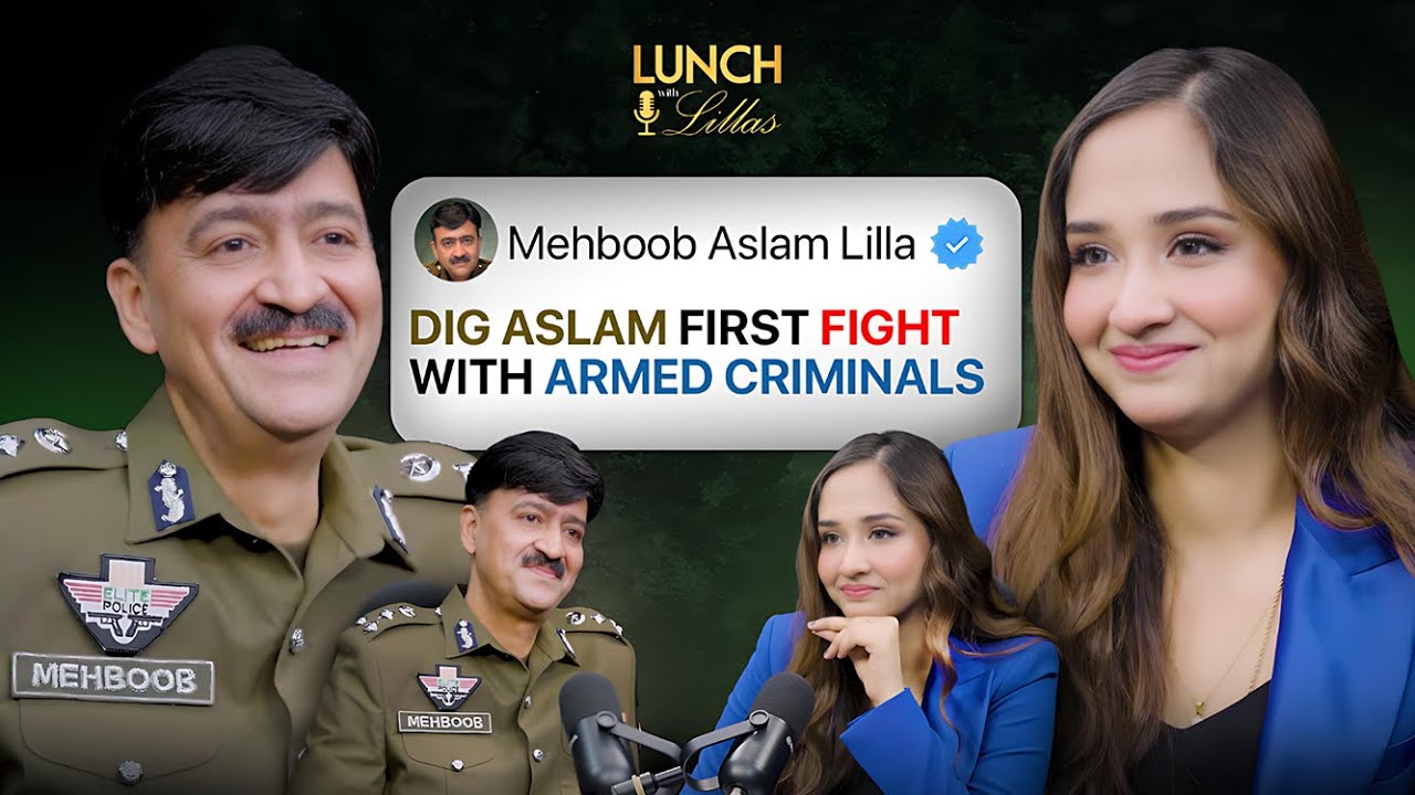 DIG Mehboob Aslam Lilla Podcast with Mahnoor Lilla | Lunch with Lillas | Episode 01