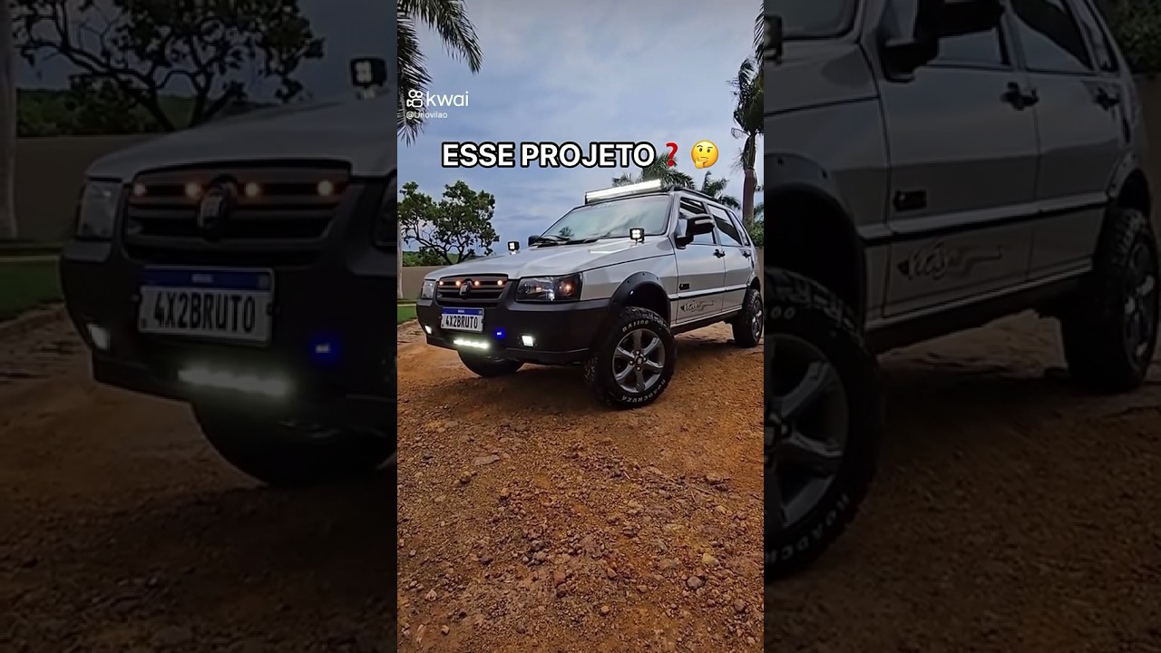 FIAT UNO 4x2 / 4x4 OFF ROAD #fiatuno #offroad #4x4offroad