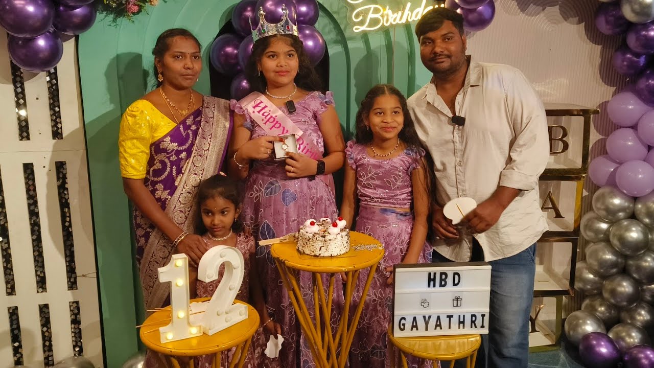 Happy Birthday Gayatri|మా bubby dress ఎలా ఉంది ఫ్రెండ్స్|bubby latest video