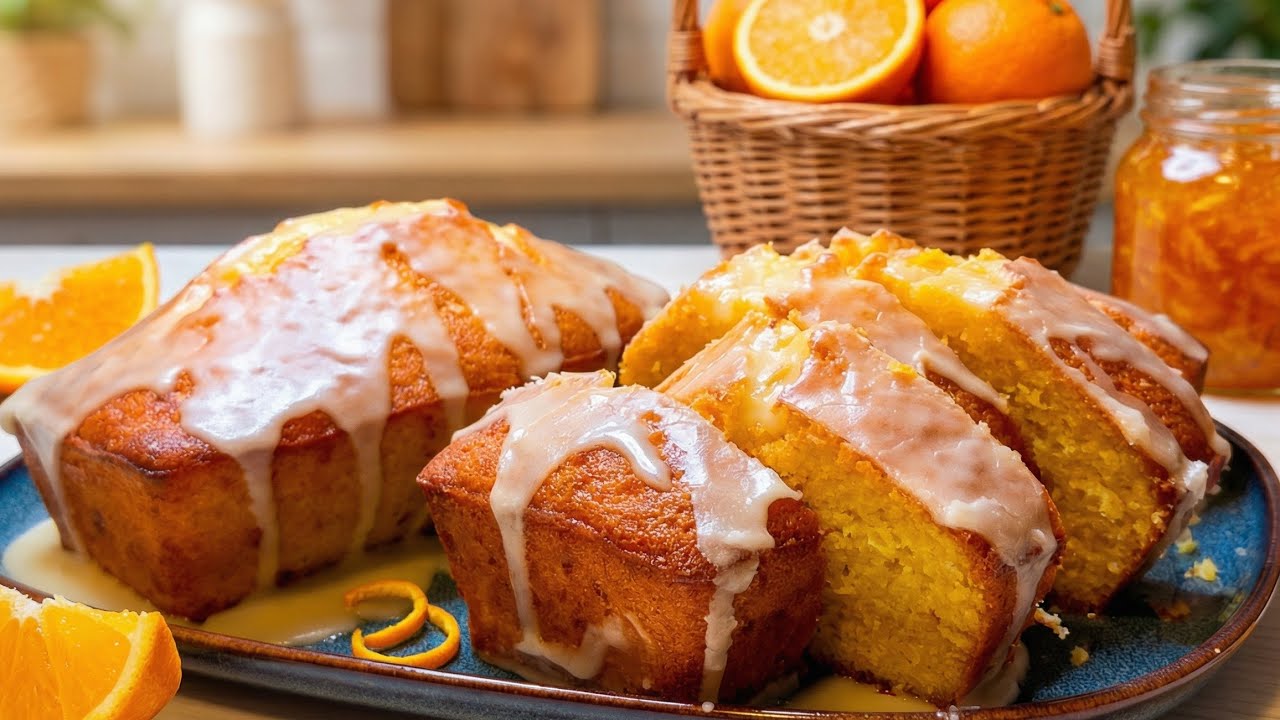 This Orange Cake Stays Moist for Days 🍊