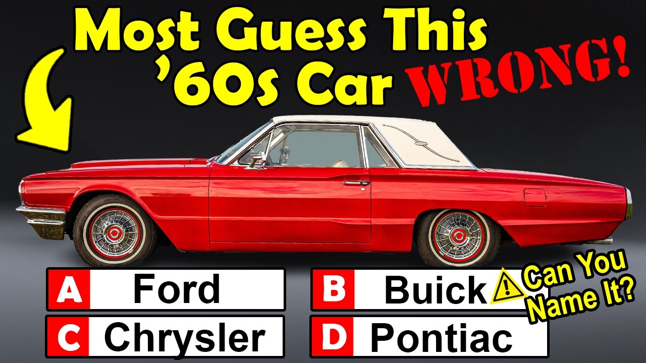 1960s Car Quiz Challenge: How Many Classics Will You Know?