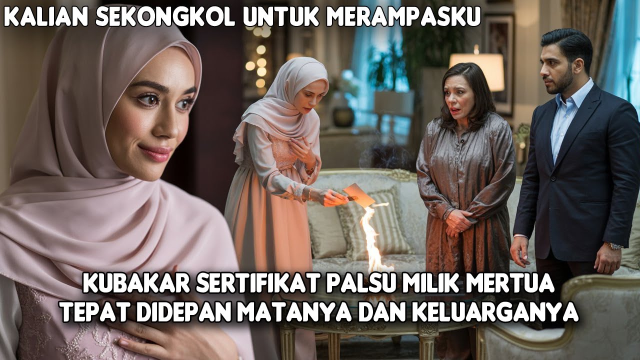 KUBAKAR SERTIFIKAT PALSU YANG SEKONGKOL MERAMPASKU TEPAT DIDEPAN MATA MEREKA @ceritabunda88