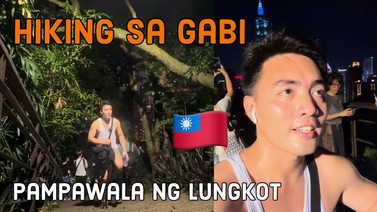 HIKING AT NIGHT IN TAIWAN +Convenience  Store + Laundry +Fave Food in Ximending | Marvin Samaco