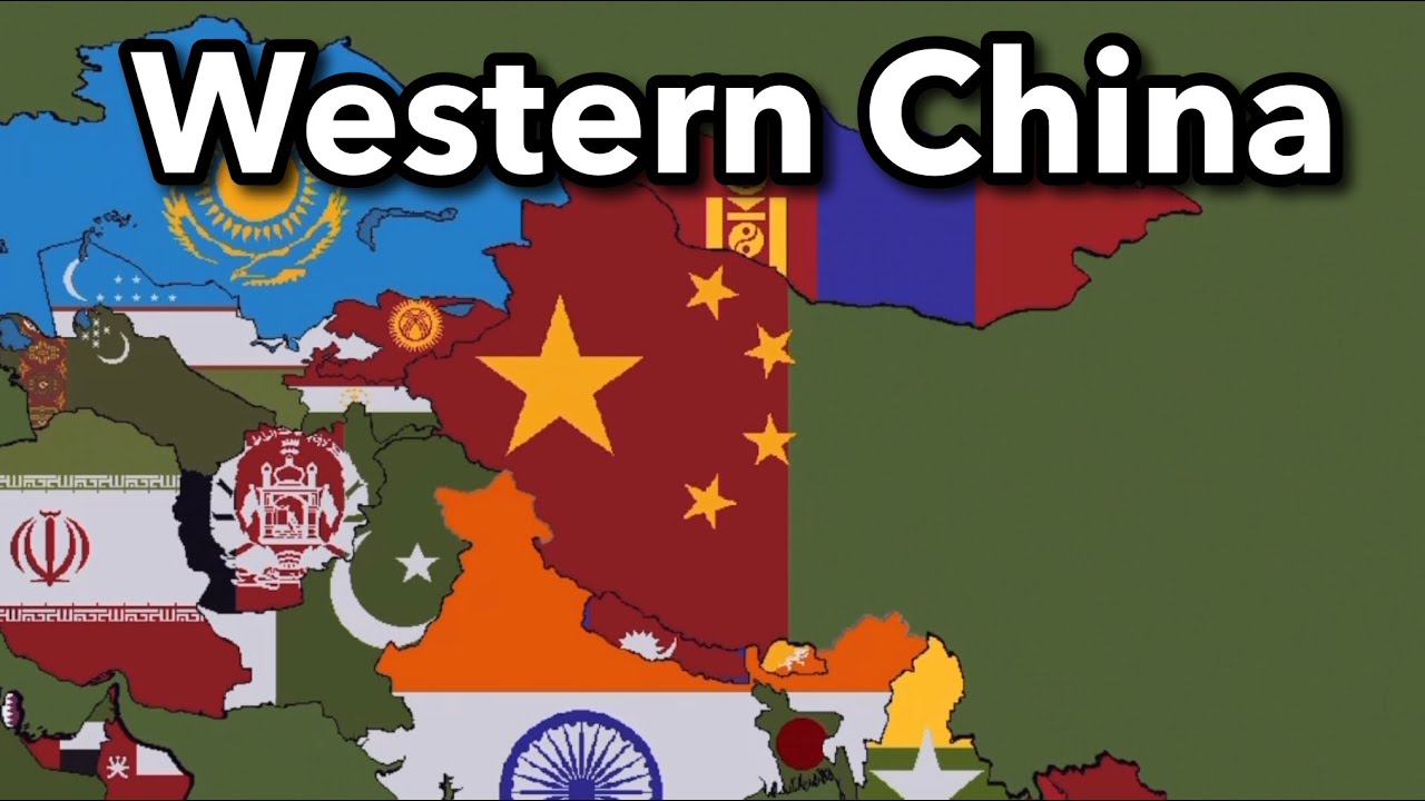 World Flag Map - Part 57: Western China 🇨🇳