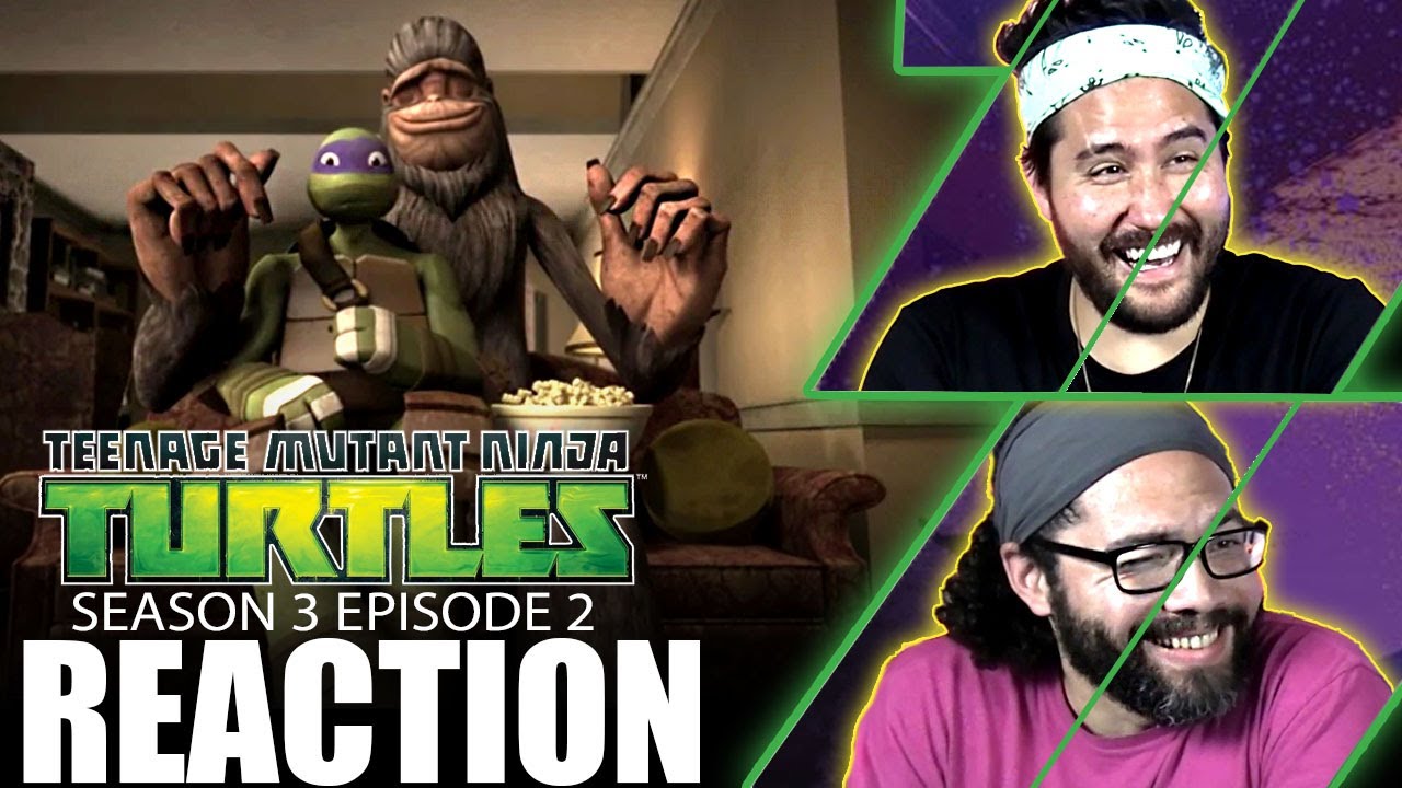 Teenage Mutant Ninja Turtles 3x2 REACTION! | 