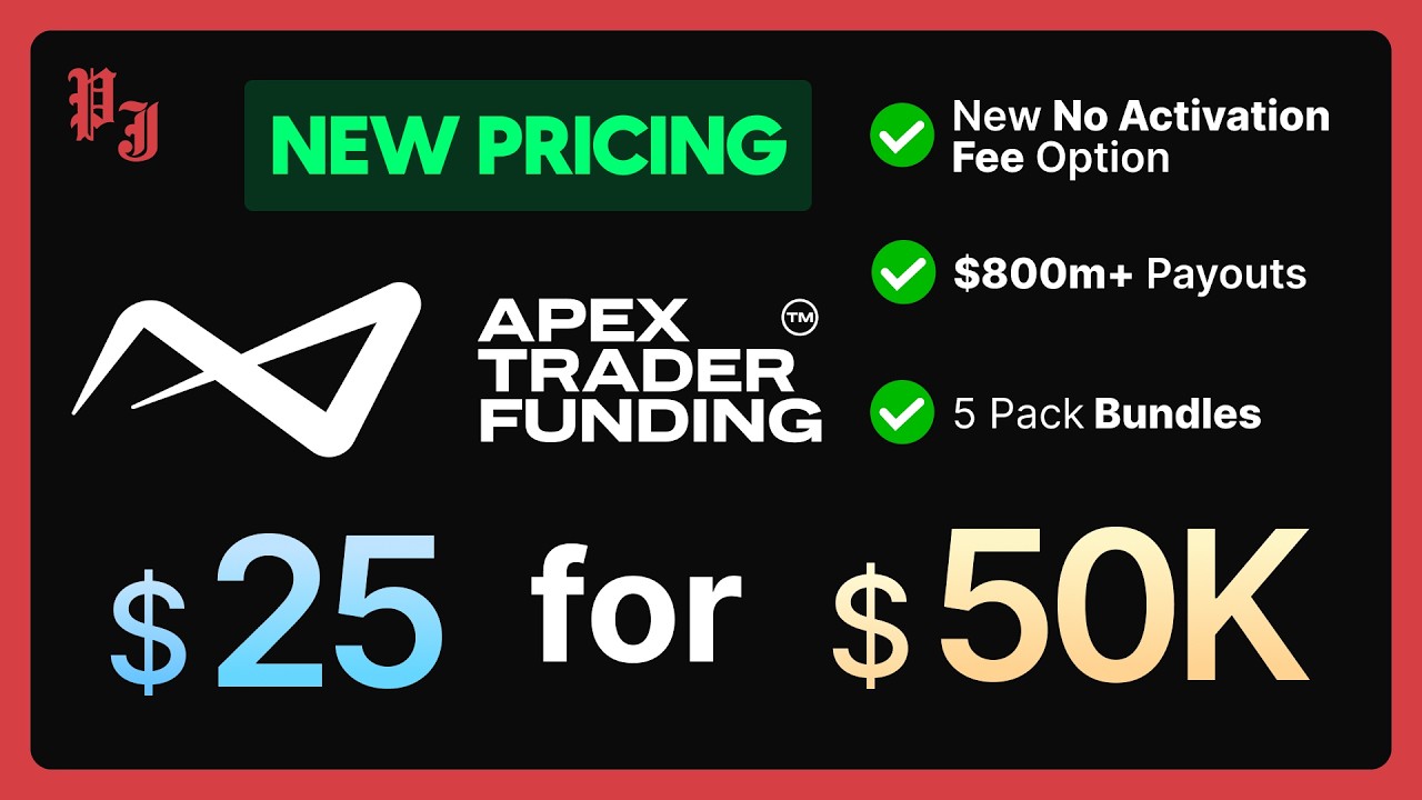 NEW Apex Trader Funding No Activation Fee + Bundle Discounts