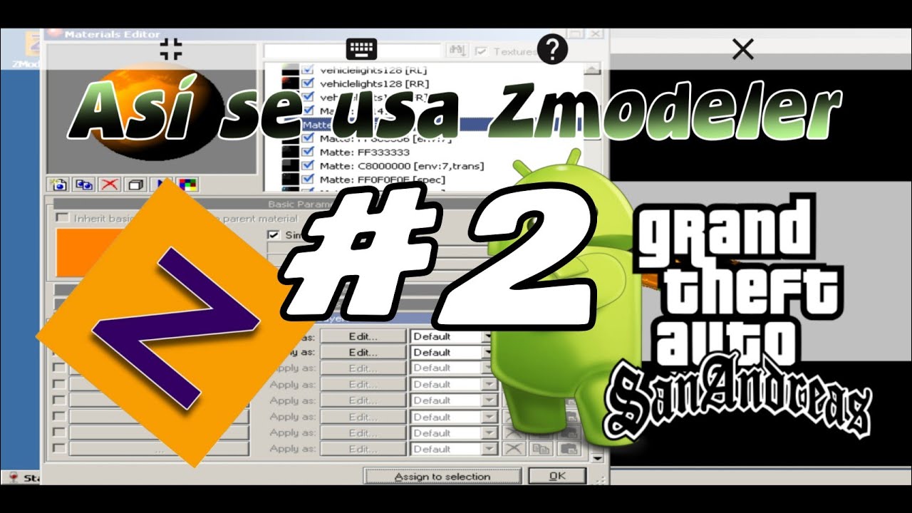 Como instalar y usar Zmodeler #2 | GTA SA ANDROID v1.08 & v2.00