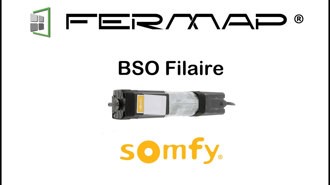Comment activer les fonctions de réajustement automatique d'un BSO à moteur filaire SOMFY J4 WT Prot