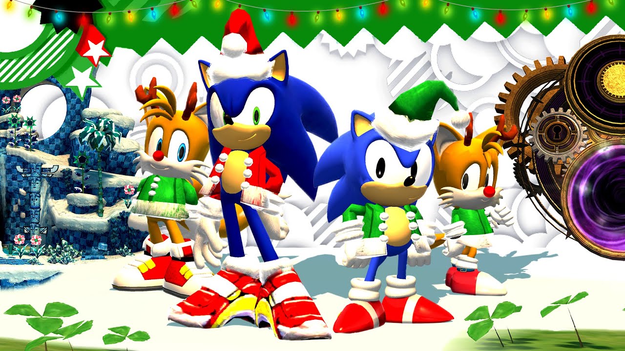 The Christmas DLC of Sonic Generations