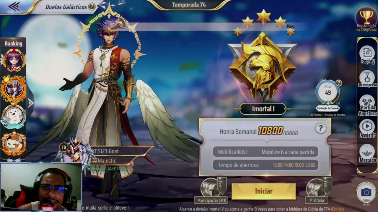 Saint seiya awakening: Simplesmente ÉPICO peguei lendário contra uma conta  JAMIEL!