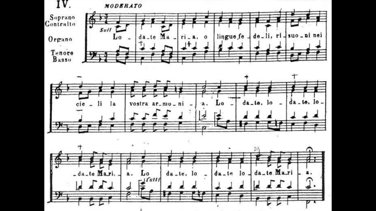 Lorenzo Perosi - Lodate Maria