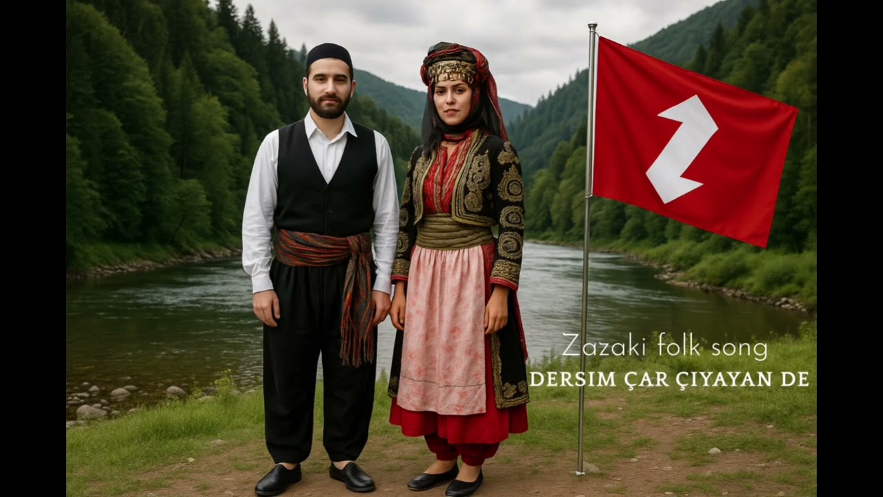 Zazaki Folk Song - Dersim &ccedil;ar &ccedil;iyayan de (In Dersim there are four springsj