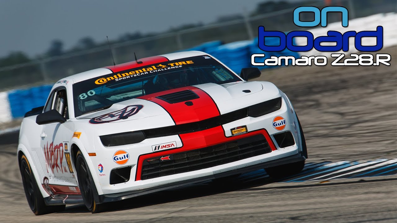 Camaro Z28.R Battles at Sebring - On Board Episode 5