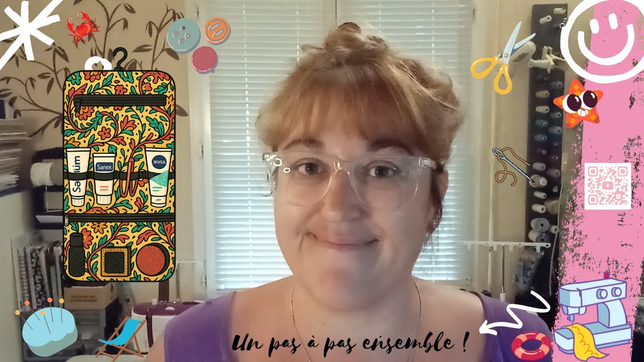 🎬DIY TUTO | Coudre une trousse de toilette à suspendre 🌊⛵💖 ULTRA FACILE