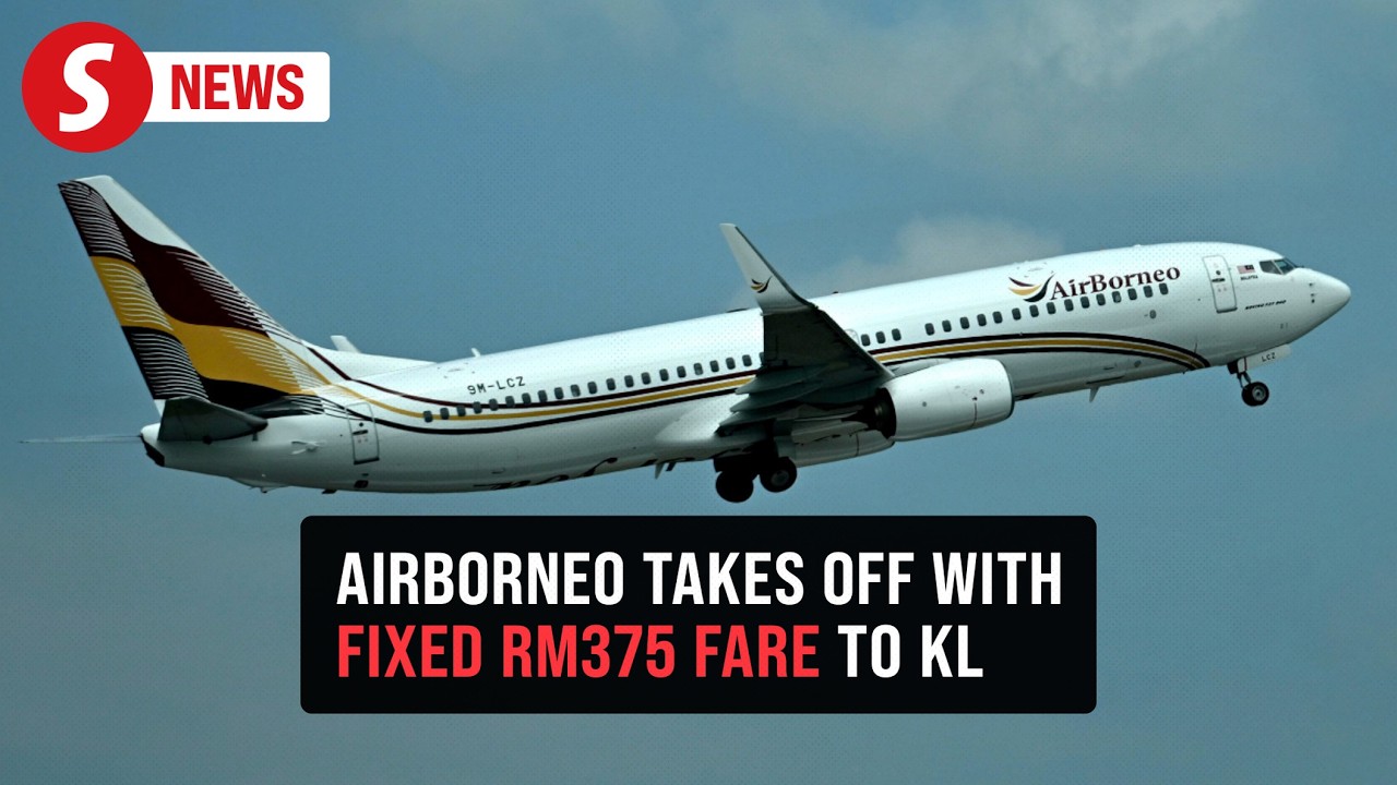 AirBorneo takes off with fixed RM375 fare to KL