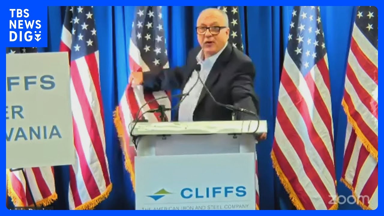 USスチール買収に意欲の米鉄鋼大手「クリーブランド・クリフス」CEO「日本は中国より悪い」会見で激しい日本批判｜TBS NEWS DIG