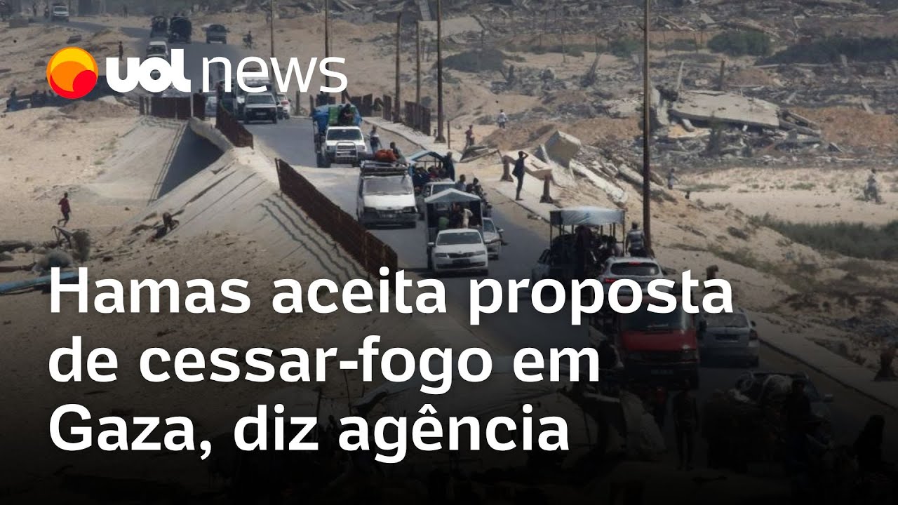 Hamas aceita proposta do Egito para o cessar-fogo com Israel em Gaza, diz imprensa internacional