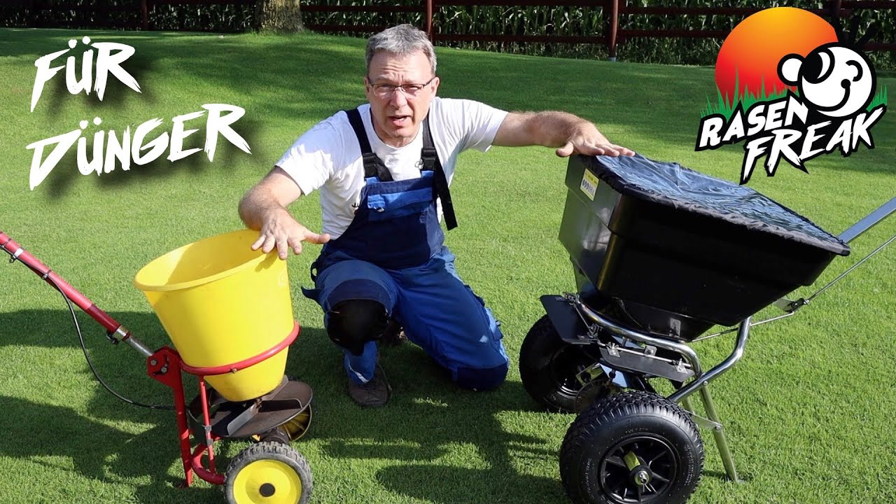 Der neue Dünger STREUWAGEN -  endlich zusammen gebaut!