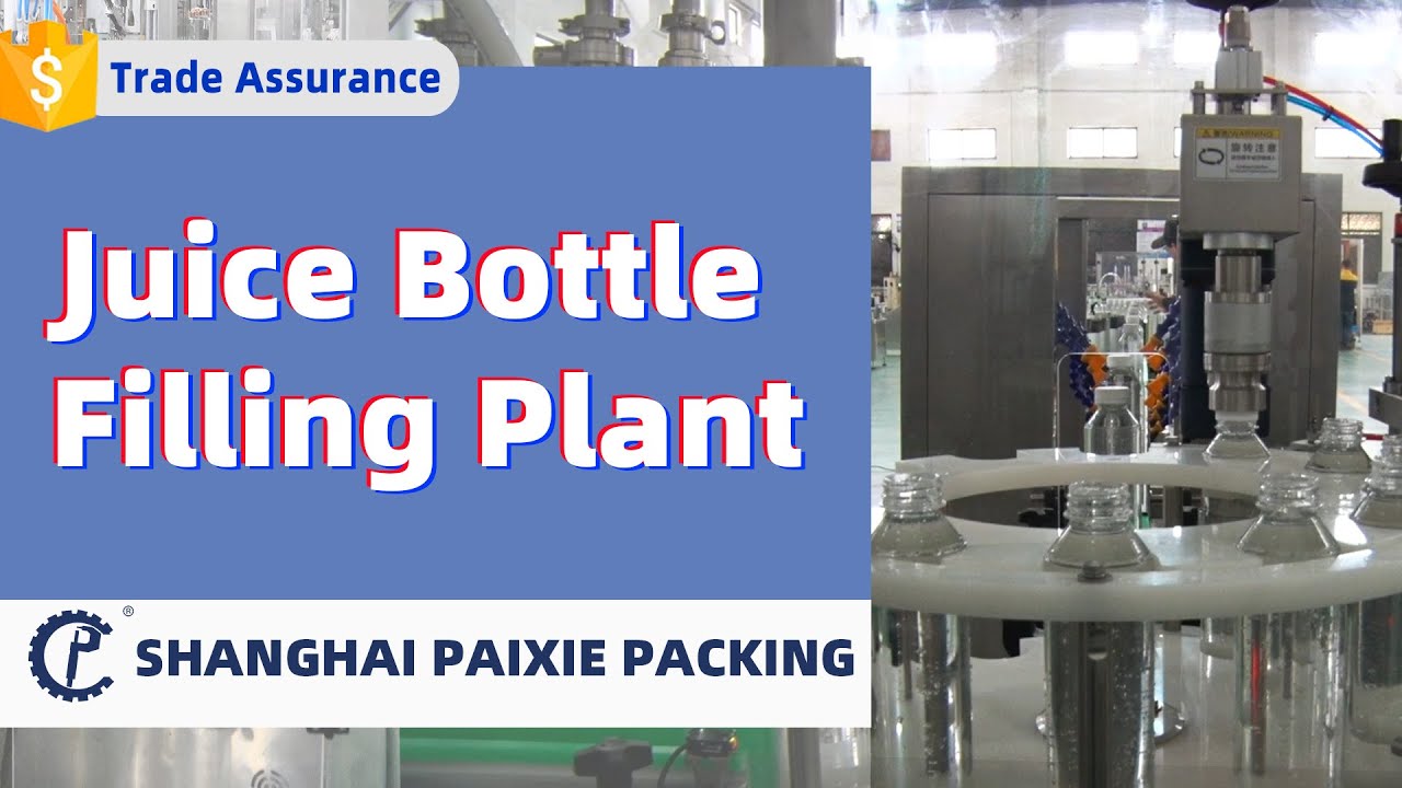 Shanghai Paixie Automatic Fruit juice Bottling Plant for 750 ml bottles  ( Free to get solution! )