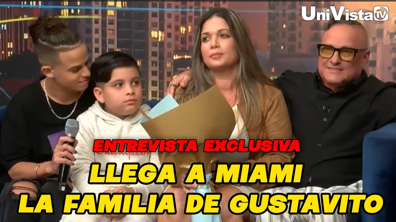 Llega la Familia de Gustavito a Miami 