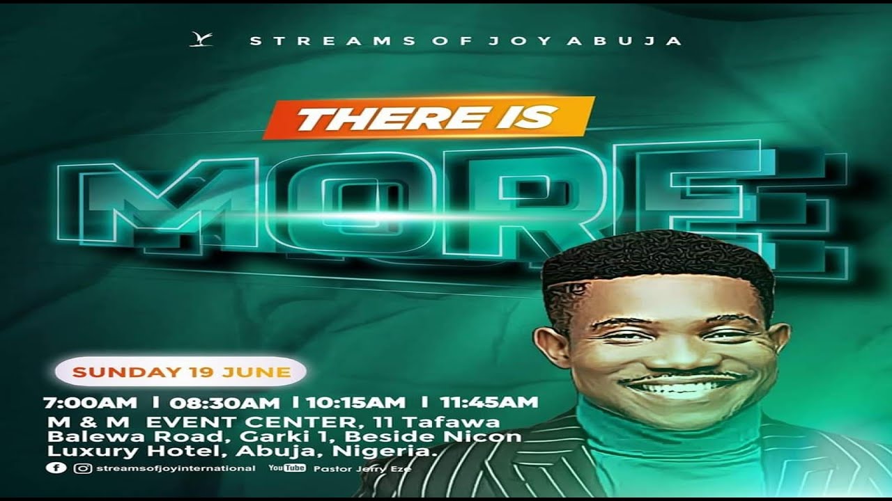 'THERE IS MORE' SERVICE - 19th June 2022