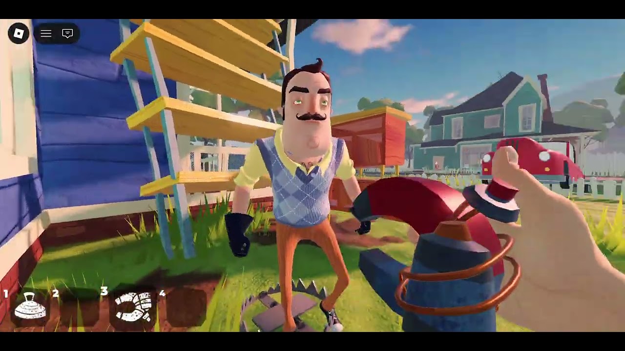 Hello neighbor with a twist