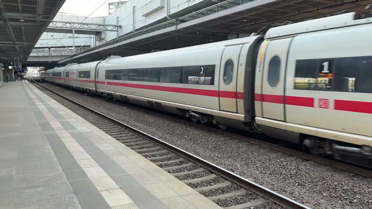 Abfahrt ICE 1503 Berlin Gesundbrunnen-München Hbf