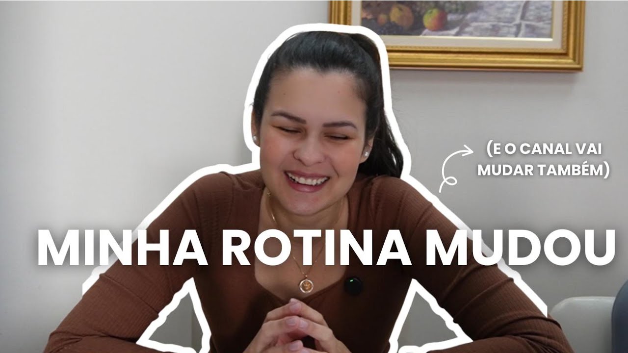 As coisas mudaram: aceitar ajuda, uma nova rotina, mudanças no canal, + vídeos
